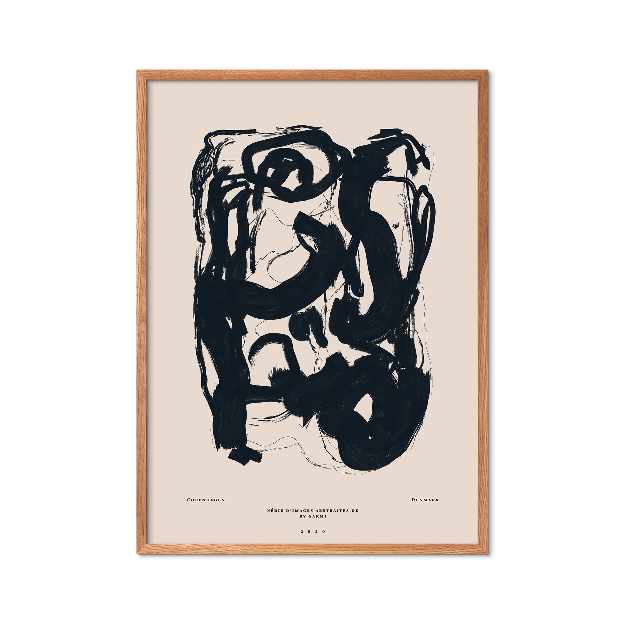 By Garmi Etude 13 plakat, beige - 50x70 cm